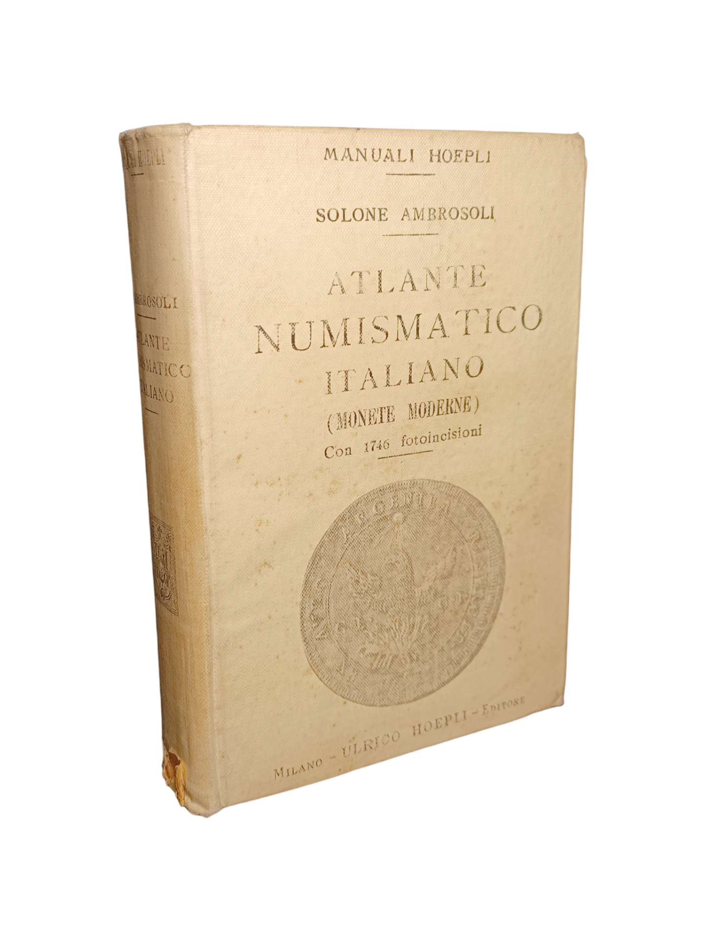 Atlantico Numismatico Di Ulrico Hoepli anno 1906