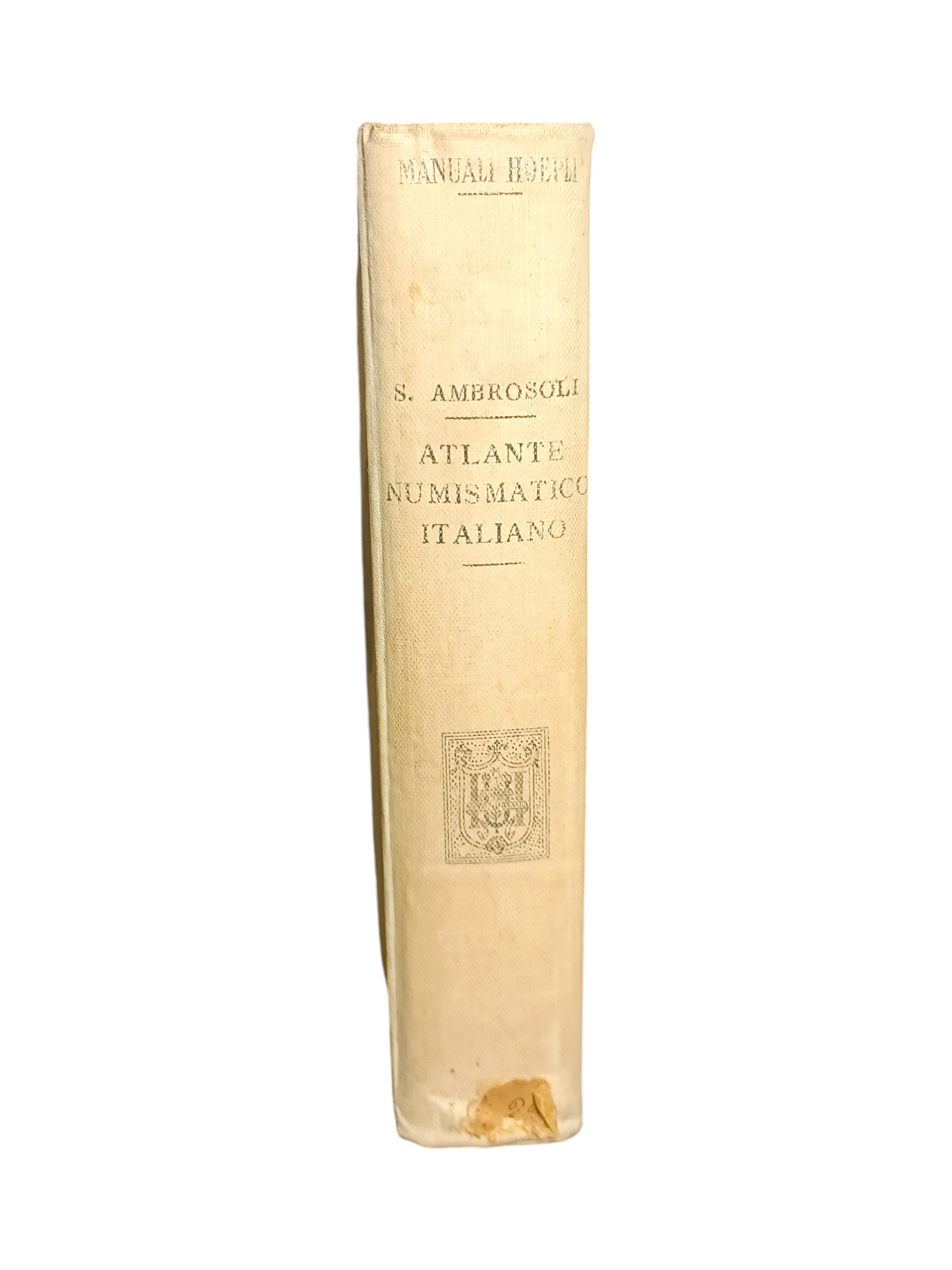Atlantico Numismatico Di Ulrico Hoepli anno 1906