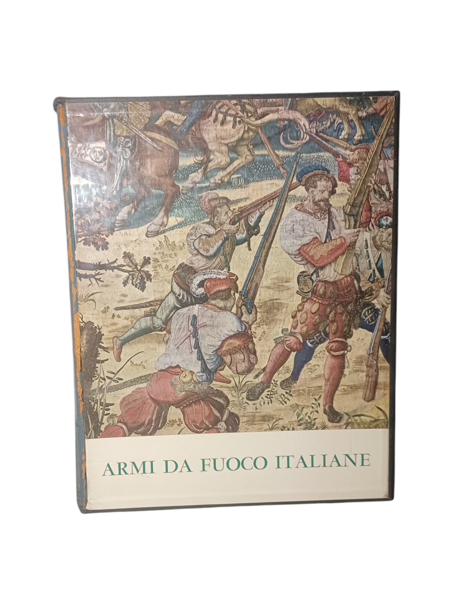 Libro "Le Armi Da Fuoco Italiane" con illustrazioni a colori