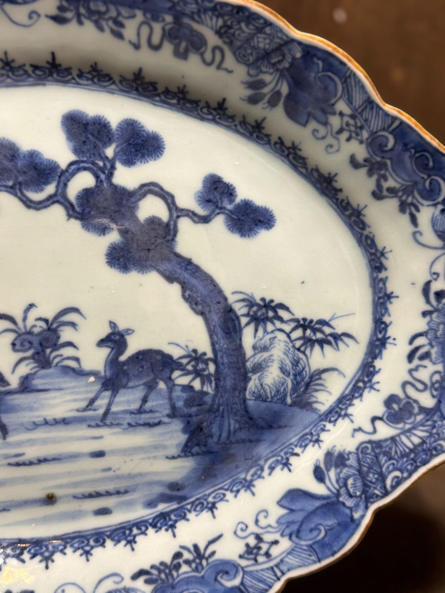 Vassoio Cinese Periodo Qianlong (1736-1795)