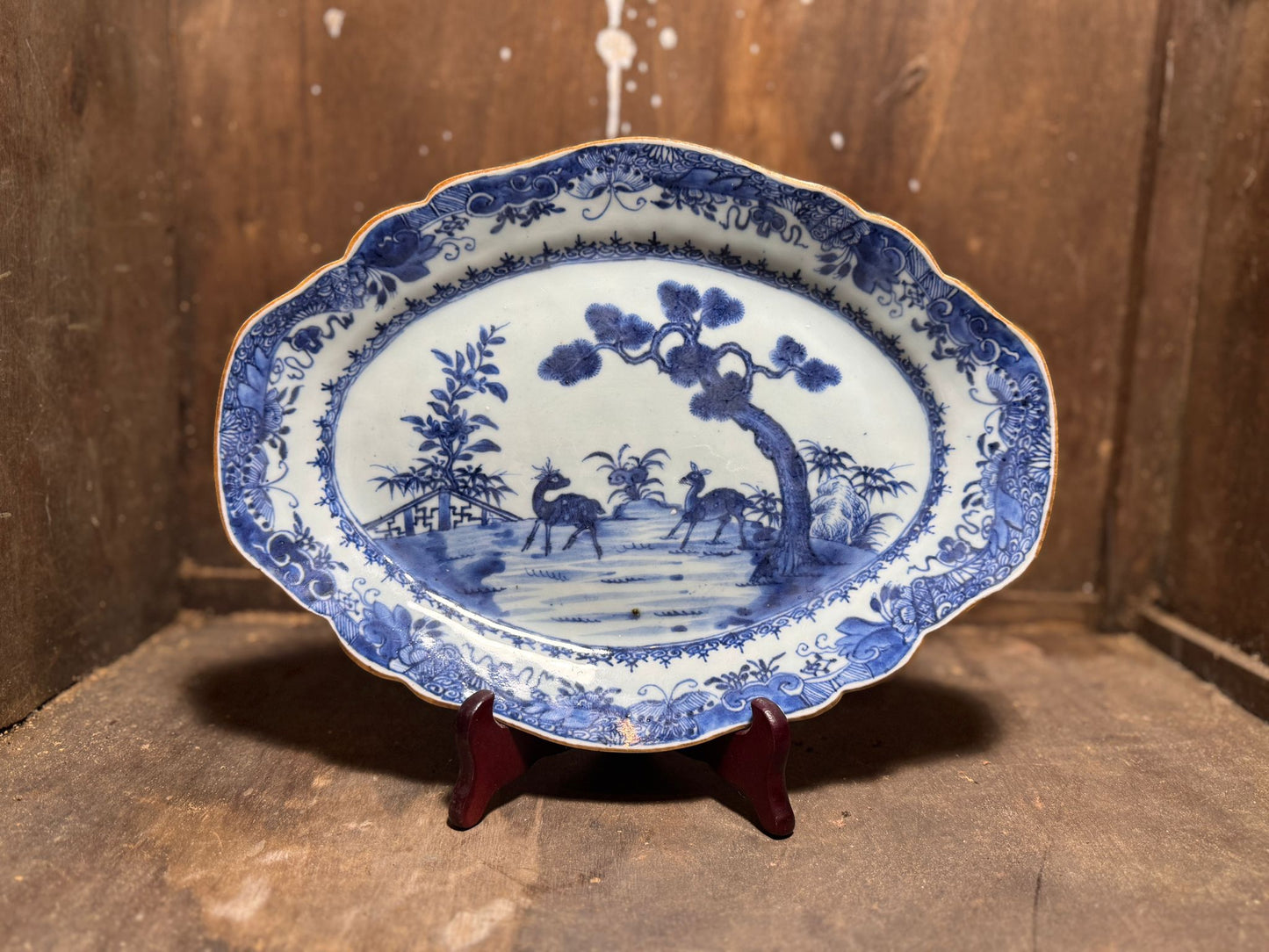 Vassoio Cinese Periodo Qianlong (1736-1795)