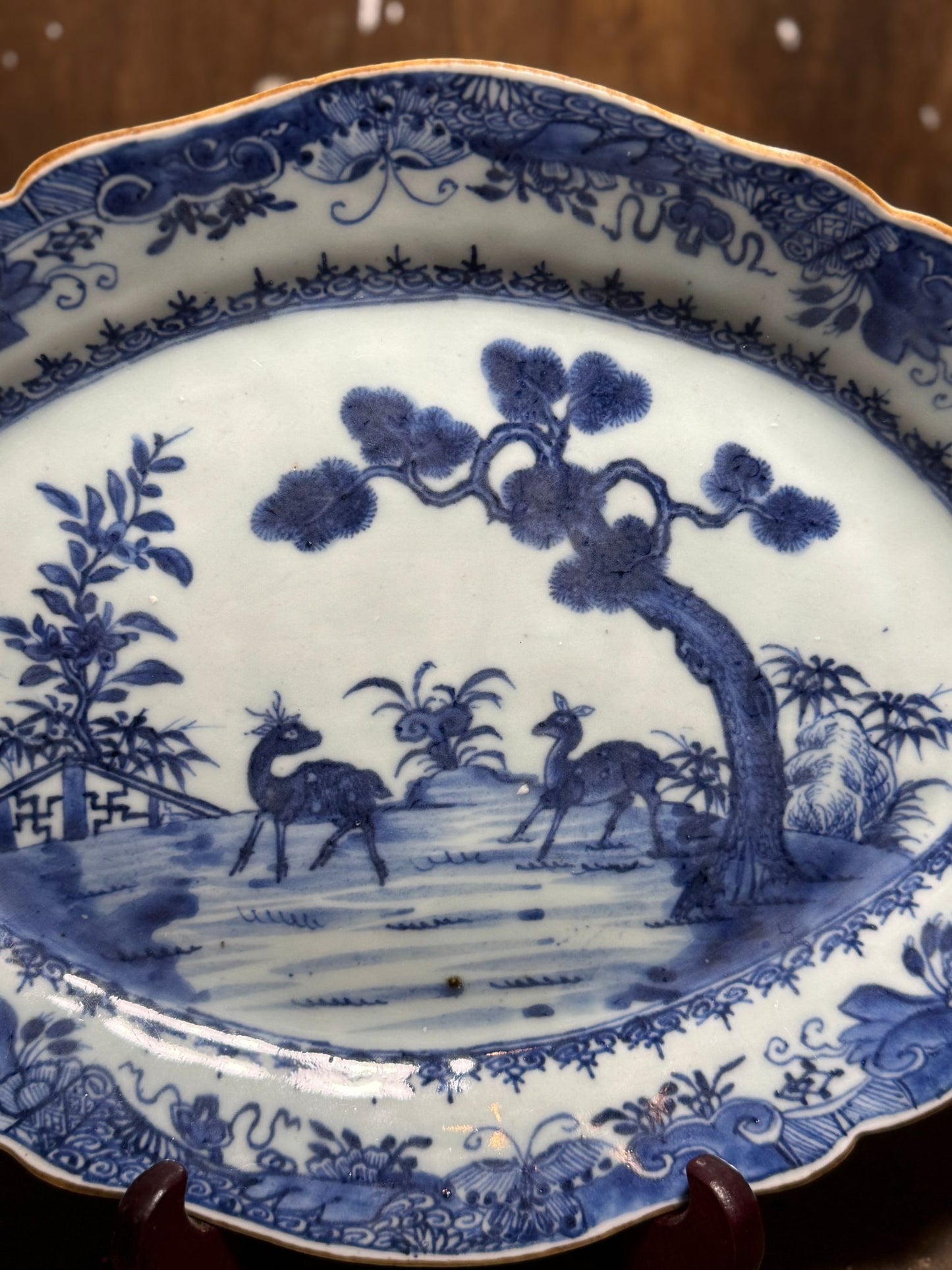Vassoio Cinese Periodo Qianlong (1736-1795)