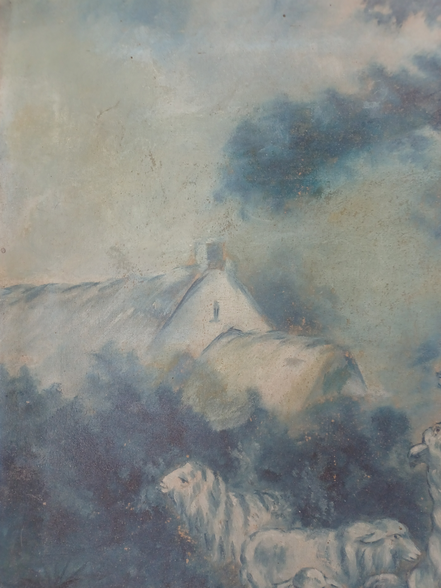 Quadro Raffigurante Scena Amorosa, Firmato J.B.NUET '722