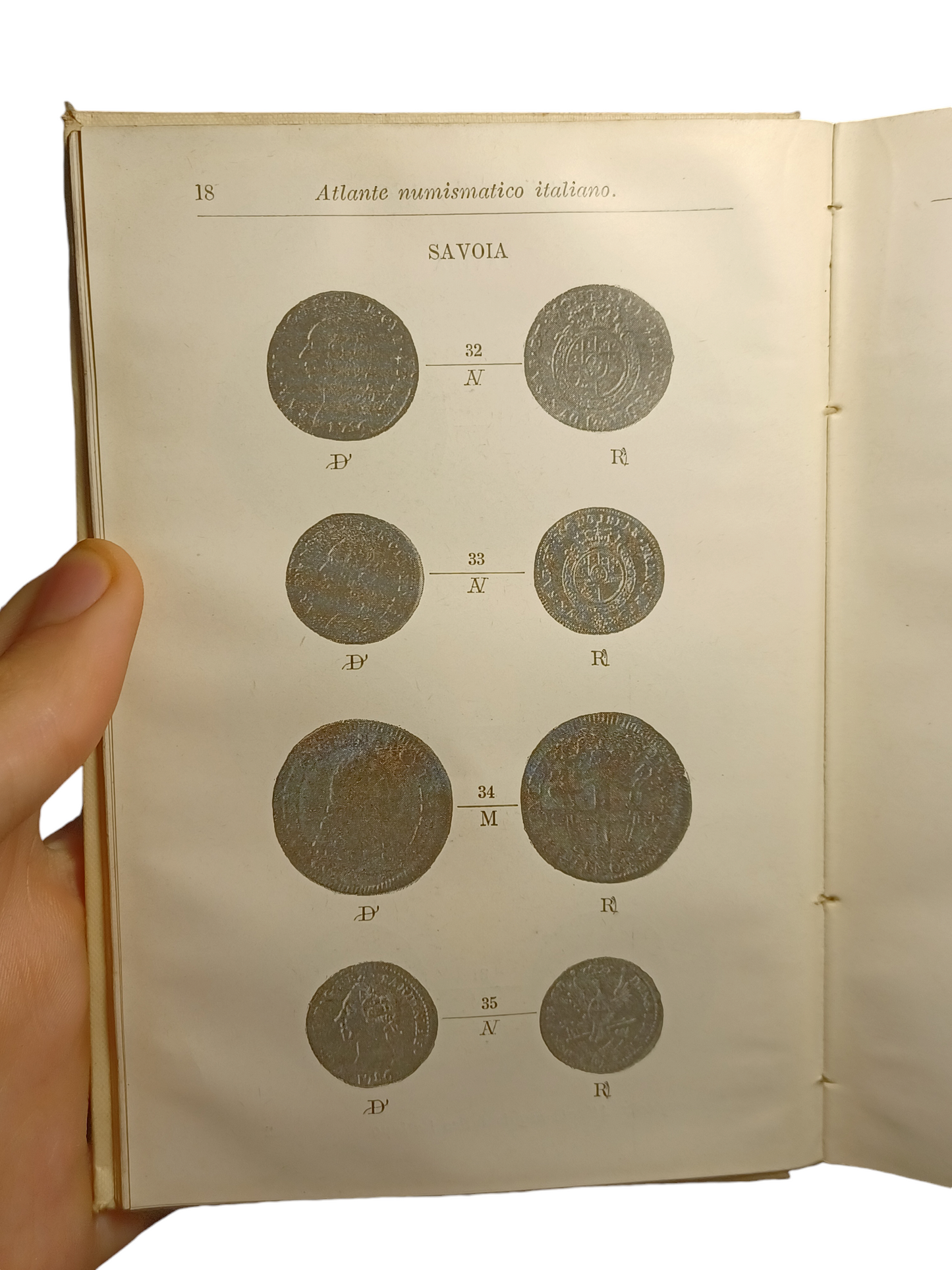 Atlantico Numismatico Di Ulrico Hoepli année 1906