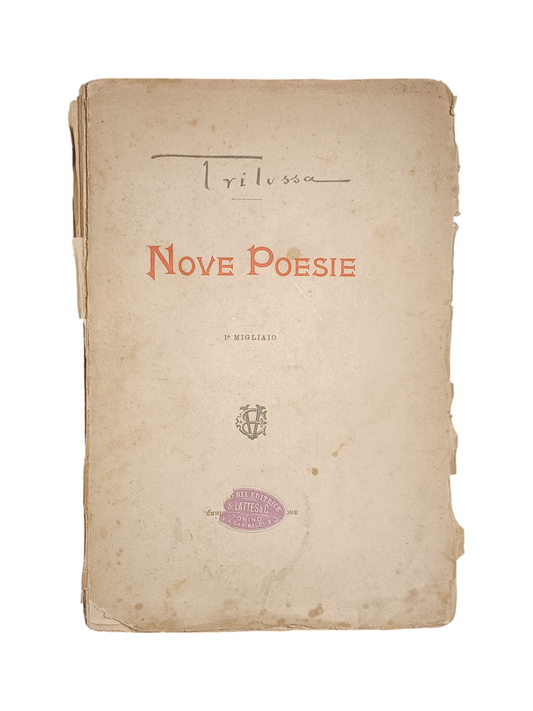 Libro "Nove Poesie Di Trilussa"