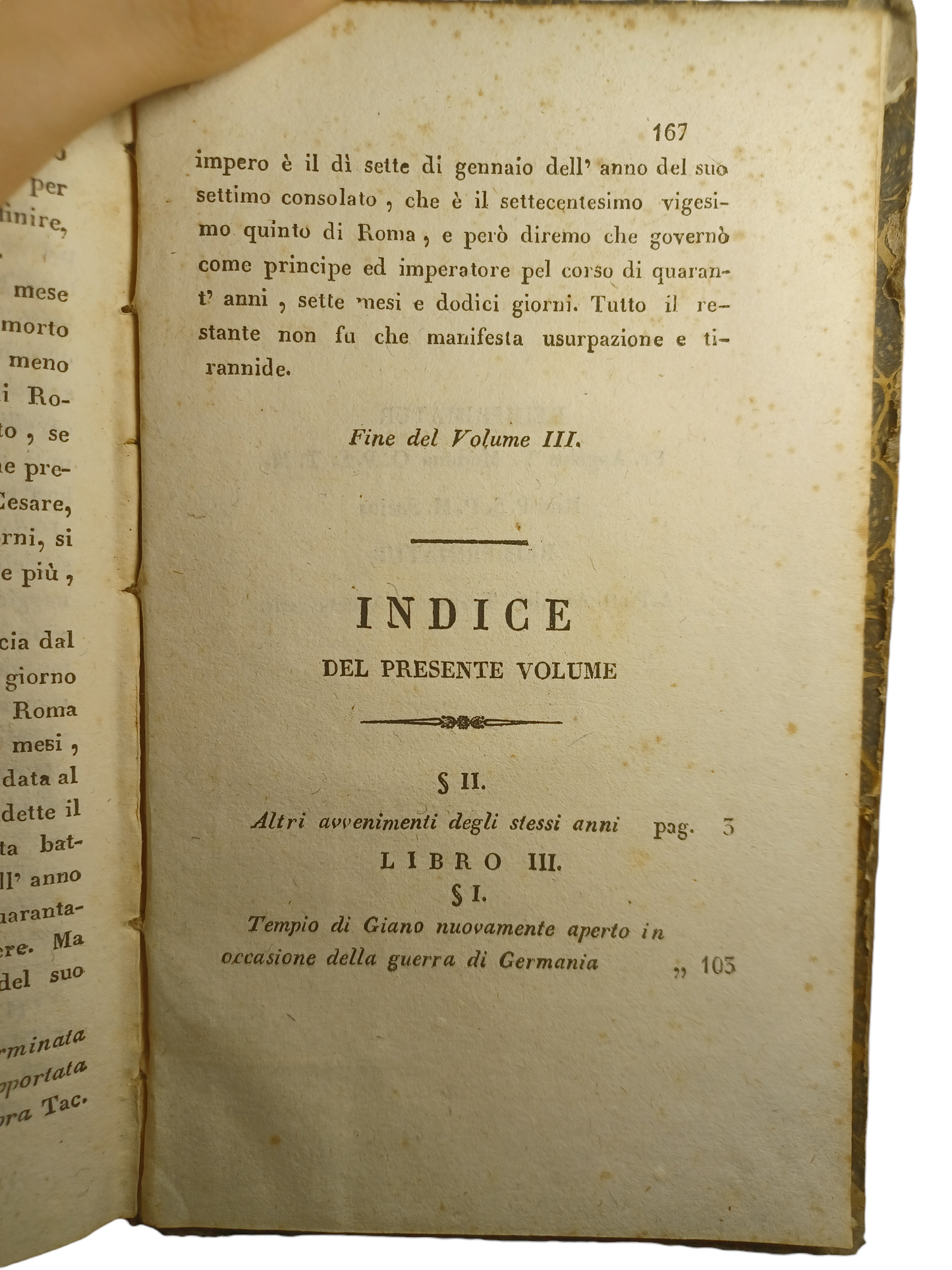 Libro "Storia Imperatori Romani" I,II,III volume, Metà XIX secolo